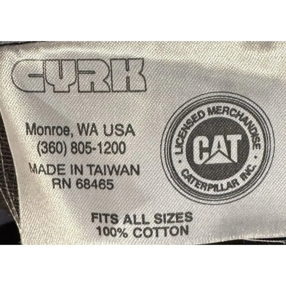 CAT Caterpillar Work Hat Adjustable NWOT